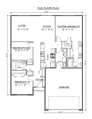 The Carlisle - Floor Plan