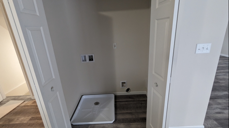 The Auburn II - Laundry Closet in Kitchen