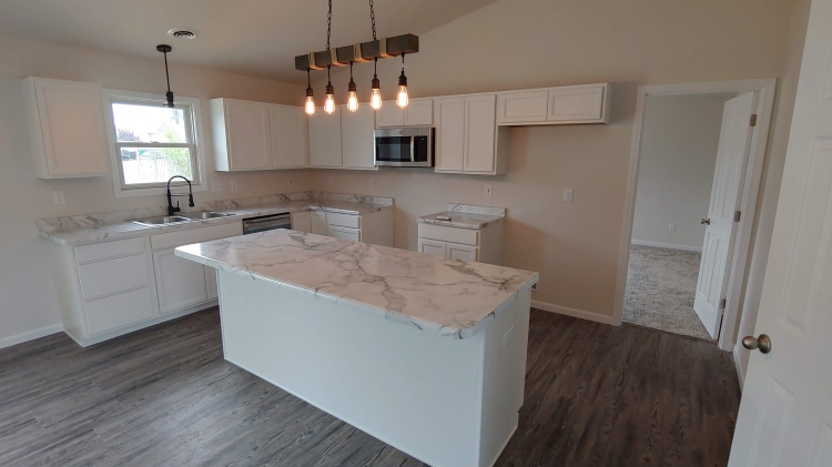The Cheyenne - White cabinets/standard countertops